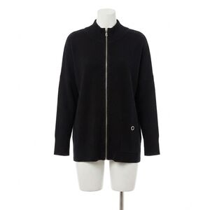 NEW ANGEL APPAREL zip up poncho in black
